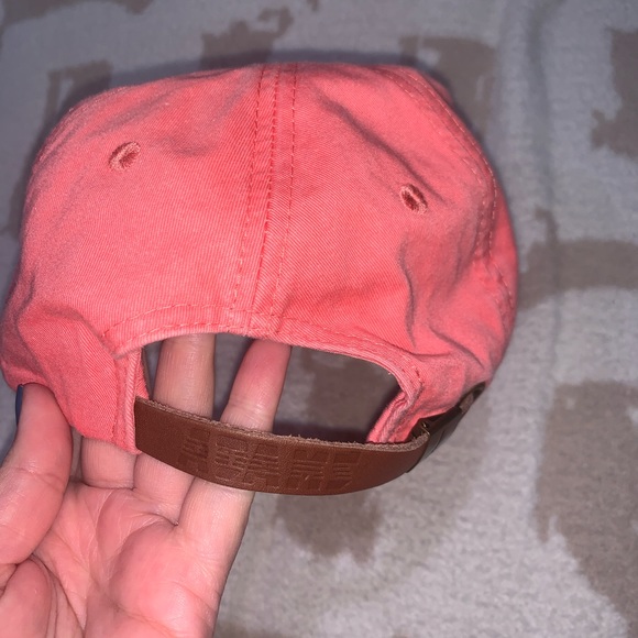 Texas Baseball Hat (Salmon/Coral color) one size fits all - Picture 4 of 9